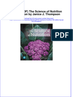 Ebook Download (Ebook PDF) The Science of Nutrition 5th Edition by Janice J. Thompson All Chapter