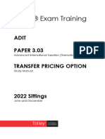 Paper 3 03 TP Manual 2022