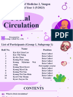 Foetal Circulation Group Presentation Group 1