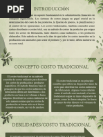 Costo Tradicional Introducción