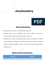 3 Electrochemistry