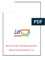 Mock Exam 519 RE1