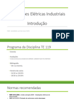 0 Instalações Elétricas Industriais Introdução