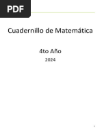 Cuadernillo de Matematica 2024