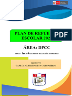 Plan Refuerzo Escolar - DPCC