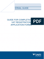 VAT REG 02 G01 Guide For Completion of VAT Application External Guide