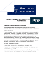 Terco Dos Intercessores Misterios Gloriosos