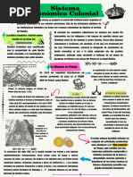 Infografía Economía Colonial 