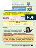 Ficha Sesion 2 4to Año Deliberamos Sobre La Contaminanción Ciclo Vii