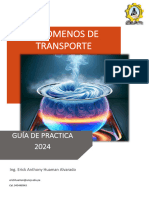 Guia de Practica Fenomenos de Transporte 2024-I