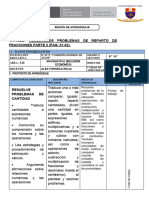 Sesion de Aprendizaje de Matematica S15 - 21 - Junio Del 2024