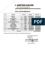 Nota Pengiriman Kecamatan Wongsorejo Calvin