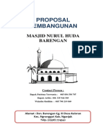 Proposal Renovasi Masjid