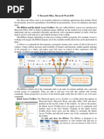 Microsoft Office. Microsoft Word 2010