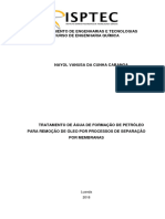 2018 - TCC - Nayol Cabanga - Tratamento de Água de Formação de Petróleo para Remoção de Óleo