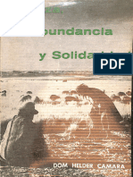 Pobreza, Abundancia y Solidaridad - Hélder Cámara