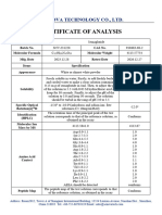 (SENOVA) Typical COA Semaglutide 910463-68-2 SNV-231021