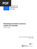 Diseo Muestral y Anlisis MESU 2023