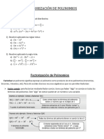 U4 2da PARTE Factorizacion Polinomios