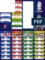 Fixture Copa America 2