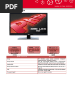 Ficha Técnica Televisor PH28B25CG Led