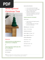 WindspinnerChristmas Tree Pattern