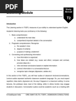 TOEFL T2-Listening Module