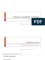 Aula (1) - Empuxos de Terra - Introdução