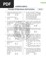 Principles of Inheritance and Variation DPP - 05