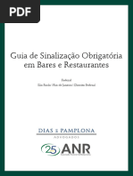 Guia de Sinalização Obrigatória em Bares e Restaurantes - ANR