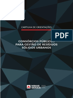 Cartilha Consórcios Intermunicipais - Governo Do Estado de MG