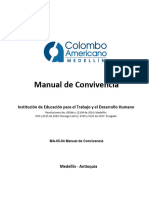 Manual de Convivencia Junio 2022