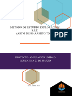 Metodo de Estudio Exploracion S.P.T. (ASTM D1586-AASHTO T206)