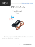 GT07L 4G GPS Tracker User Manual GT06