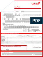 Customer Data Update Form - (Personal)