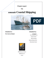 Indian Coastal Shipping: Project Report On