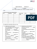 English II Week 2 Worksheet 1