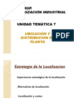 Unidad 7 Ubicacion y Distribucion de Planta