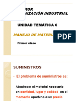 Unidad 6 Manejo de Materiales