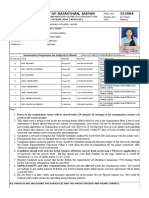 University of Rajasthan Admit Card