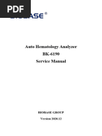 BIOBASE Auto Hematology Analyzer BK-6190 Service Manual 202102 - Unlocked