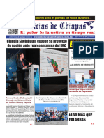 Periódico Noticias de Chiapas, Edición Virtual Miércoles 10 de Julio de 2024