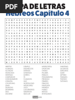 Hebreos 4 Sopa de Letras