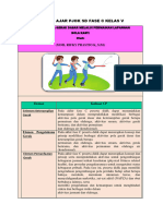 Modul Ajar Pjok - 03 Permainan Lapangan Kasti Kelas 5 Sem 1