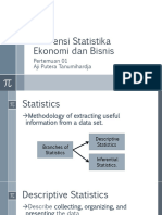 Asistensi Statistika Ekonomi Dan Bisnis SP I