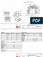 Dimensions: (MM) Recommended Land Pattern: (MM) : Scale - 8:1