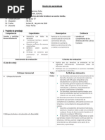 Sesión de AprendizajE de PERSONAL 5TO B