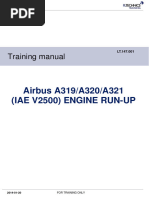 IAE V2500 ERU Training Manual - Revision Date 2014.01.20