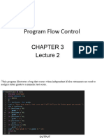 Ch3 Program - Flowcontrol Lec 2 (2437)