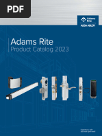 Adams Rite 2023 Product Catalog